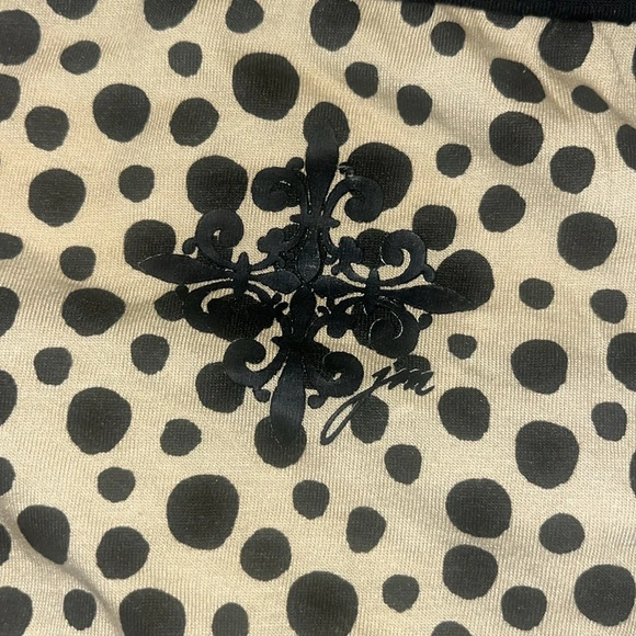 NWT Jane Marie Cheetah Animal Print Dot Long Sleeve Pants Pajama Set XL - Picture 9 of 9